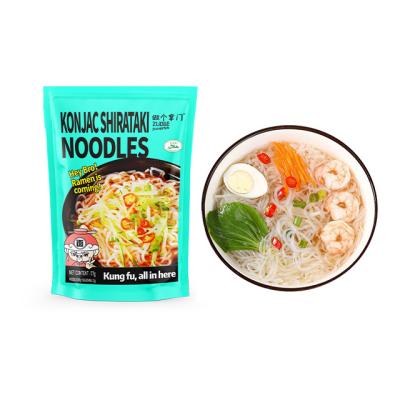 China Low-CARB High Dietary Fiber Halal Food Konjac Ramen Food Instant Konjac Noodles for sale