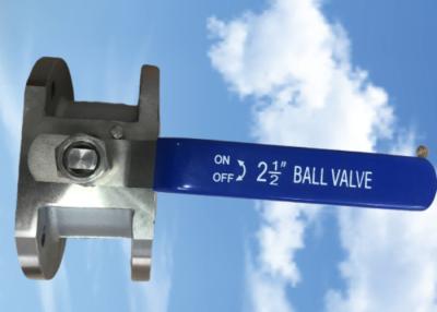 China Stainless Steel Ball Valve SS316 PN6 DN65 Flange Connection for sale