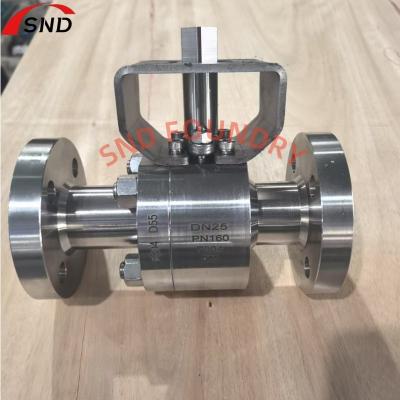 China Free Forging Flange Ball Valve 304 Material PN160 DN25 OEM Valve for sale
