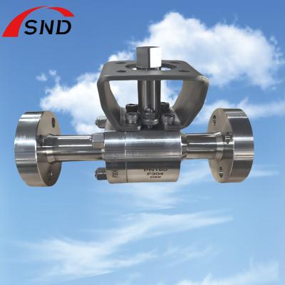 China Ball Valves DN25 PN160 Stainless Steel 304 Temperature D55 for sale