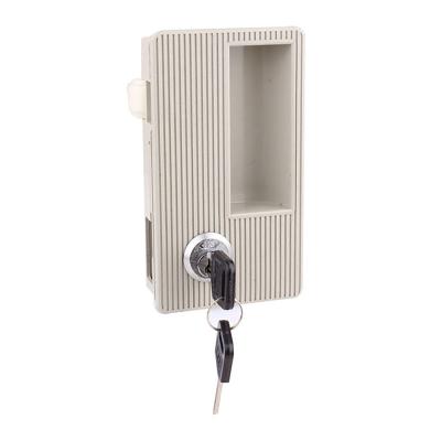 China Hs119b Furniture Hardware Zinc Alloy Accessories ABS Plastic Plastic Handle Lock Cabinet Lock for sale