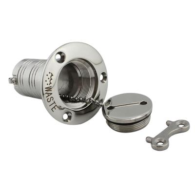 China Boat Hardware Fitting Marine Hardware Boat Fuel Deck Filler Mirror Finish Stainless Sus316 for sale