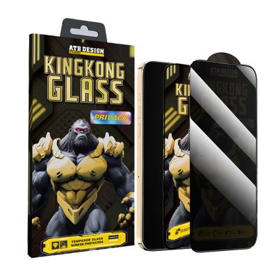 China Mobile Phone ATB High Quality Anti-scratch 30 Degree Privacy Tempered Glass Screen Protector for Iphone 14 15 for sale