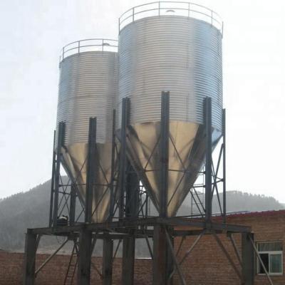 China Galvanized grain silo 30T-10000T grain storage bins domestic rural grain storage bin for sale
