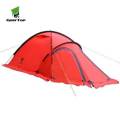 China Wholesale Geertop 4 Season Design Alpine Durable Backpacking Ultralight Extended Type Camping Tent for sale