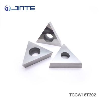 China Espacios en blanco del parte movible del carburo del CBN de PCD, base del parte movible del carburo cementado TCGW16T302 en venta