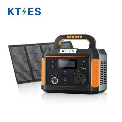 China Wireless Charging KT Wholesale portable 220v battery power station car spare-500W/550wh portable solar power station 1000w for sale