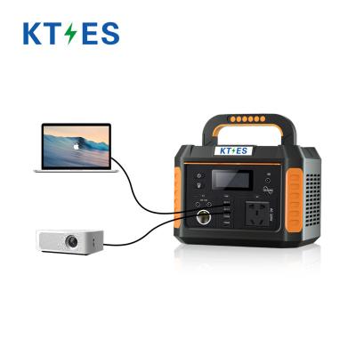 China Wireless Charging KT Huge capacity portable emergency power station car spare-500W/550wh portable 500w power station for sale
