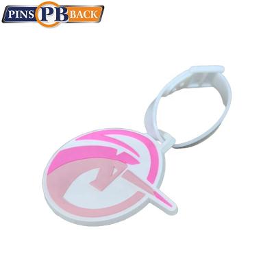 China Wholesale Custom Cool Silicone Rubber 3D Bilateral Key Rings Logo PVC Rubber Key Chain for sale