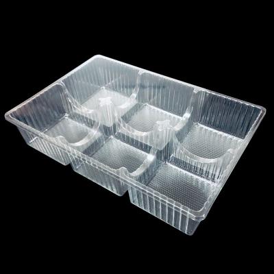 China Customizable Shape Size SH-0123 Cold Resistant PET Blister Tray for Frozen Food Cakes for sale
