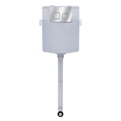 China Sleek Wall Mounted Toilet Tank With Low Water Pressure Push Button Types Of Toilets for sale