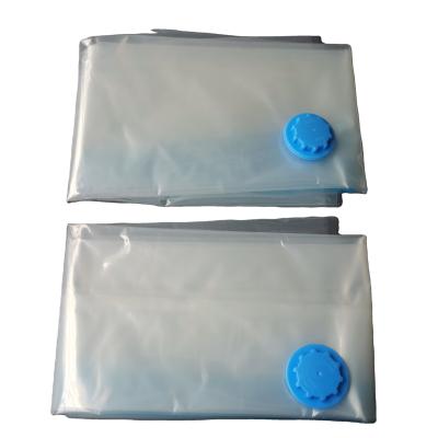China Folding Space Saver Vacuum Storage Bags Set Maker 8 Pack Clothes OEM Customized Style Lounge Model PET Compression Flat for sale