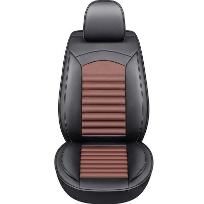 China Wholesale Comforable Design Car Seat Cover Full Set Luxury Cattlehide Leather Car Seat Covers for sale