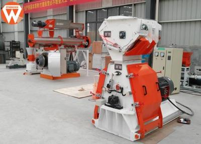 Chine broyeur de l'alimentation des animaux 6.7t/H avec la représentation stable de haute résistance d'écran fait sur commande à vendre