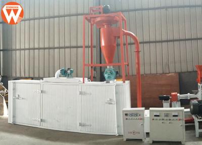 Chine Vitesse rapide de flottement 3200*1100*1550mm de machine de séchage d'alimentation d'acier inoxydable à vendre