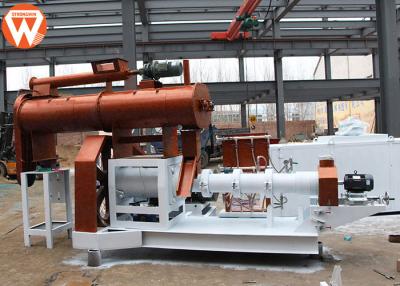 Chine Machine de flottement de granule d'alimentation de poissons de carpe d'herbe, usine d'alimentation de poissons de vapeur saturée à vendre