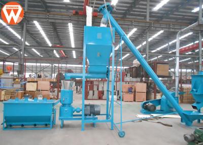 Chine L'installation de transformation d'alimentation de volaille de bétail pour de petites fermes pèsent 2200kg 380V 50Hz à vendre