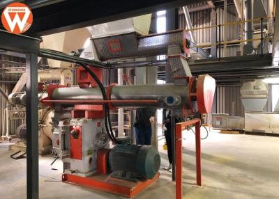 Chine Installation de fabrication de l'alimentation des animaux 10T/H avec le refroidisseur de Crumbler de machine d'alimentation de CPM à vendre