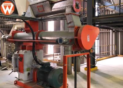 Chine Chaîne de production de granule de l'alimentation des animaux 8-10T/H pour le fourrage animal de bétail d'usine de ferme à vendre