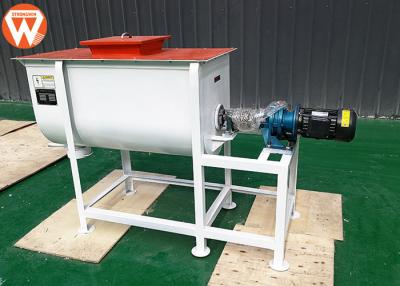 Chine Acier au carbone de mélange du ≤ 7% de cv d'uniformité d'alimentation de volaille de machine aquatique de mélangeur 150 Kg/P à vendre