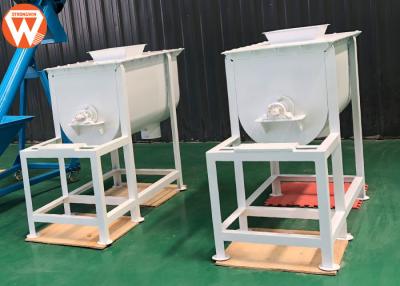 Chine Uniformité élevée minimum de mélange 250 Kg/Batch du temps 3-6 de porc d'alimentation de machine animale de mélangeur à vendre