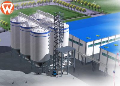 Chine Le bétail de matériel annexe d'usine de granule d'alimentation alimente l'approbation de GV de silo à vendre