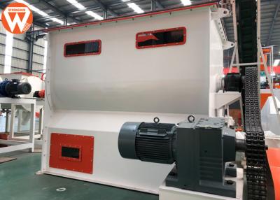 Chine 30kw choisissent le mélangeur d'aliments pour animaux du ruban 500KG/P d'axe à vendre