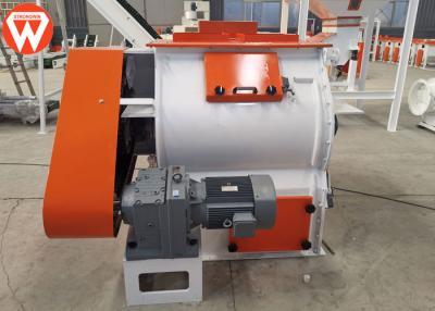 Chine machine de mélangeur d'alimentation des animaux d'axe de double de 250kg/H SS304 à vendre