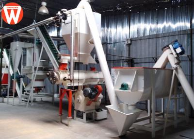 Chine Machine de mélange 12mm 60kw de granule d'alimentation de poulet de ruban à vendre