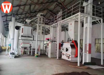 Chine granule de l'alimentation 220kw faisant à machine 8T/H l'équipement d'alimentation des animaux à vendre