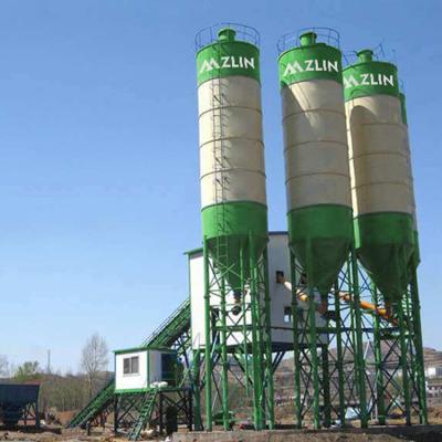 China Construction works 90 m3 Stationary Batching Plant 90 Makers Batching Plant Application for sale
