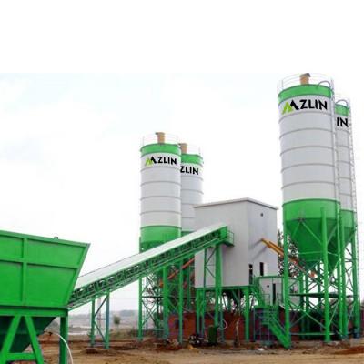China Construction works HZS90 Hot Sale Concrete Mixing Plant Stationary Batching Plants And Equipment for sale