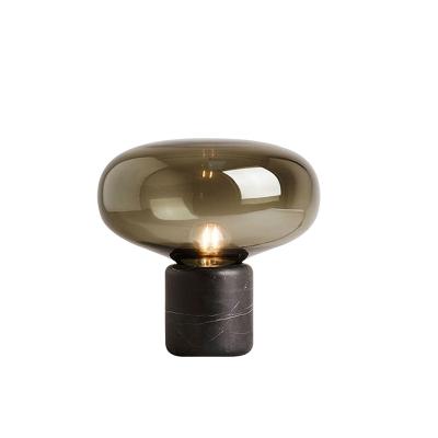 China Bedroom Bedside Reading Glass Table Lamps Eye Protection Modern Simple Light Warm Romantic Desk Lamps for sale