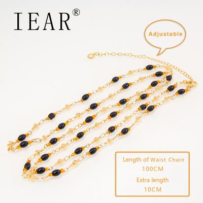 China IEAR CLASSIC Gold Plated Jewelry Suppliers Waist Chain Wholesale Gold Plated Waist Beads Belly Chain Belly Beads Waist Chain for sale
