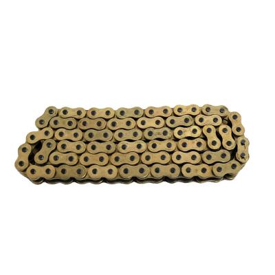 China New Hot Sale Dirtbikes UTVS ATVS Parts Golden Yellow Chain Drive Joint Chain LX200AU-2 for sale