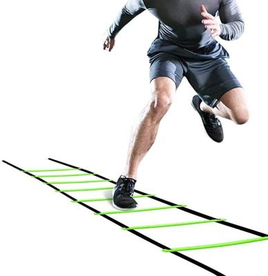 China Soccer Traning Green Sports Soccer Football Training Speed Agility Ladder for sale