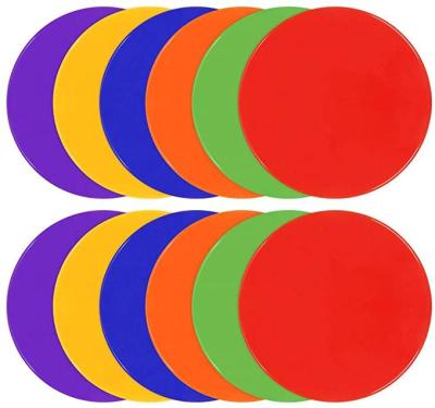 China Football Traning PVC Football Training Disc Flat Training Cones for sale