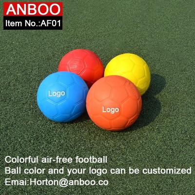 China Special Foam China Neverflat Soccer Football / One World Futbol / Colorful Airless Football for sale