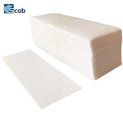 China Sustainable Plant Nonwoven Hair Removal Depilatory Wax Strips White Color for sale