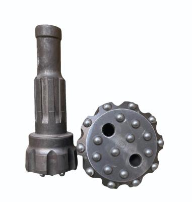 China Bito de perfuração de martelo DTH de aço de alta velocidade Design compacto para mineração de minério à venda