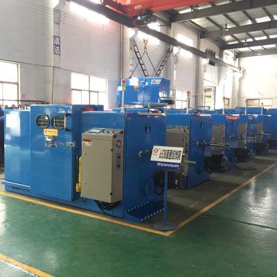 China High Speed Unilay Stranding Tying Machine Copper Wire Double Twist Buncher Tornado Wire strander 1+6+12 High Speed Gathering Machine for sale