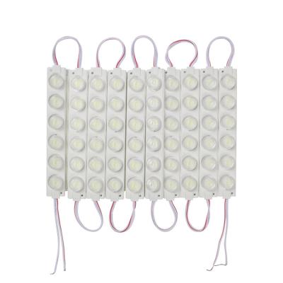 China Customized 3w Aluminum 12v Led High Quality Side Row 6 Single Lights White Light Module Light for sale