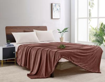 China Dubbele King Size Single Sofa Bed Luxe Grote Soft Microplush Fluweel Gooi Flannel Vlies Deken Te koop