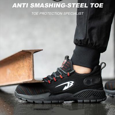 China Flying Weaving Light Comfortable Steel Toe Shoes Breathable for sale