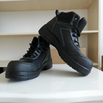 China OEM Security Work Boots Genuine Leather Work Shoes Glass Fiber Toe Safety Shoes For Men And Women Safety Boots for sale