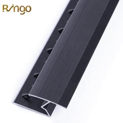 China 2022 Ringo Factory Direct Multifunctional Aluminum Z Shape Carpets Edge Protection Modern Hard Profile Of Ringo Factory Direct Floor Mats Transition Strips for sale