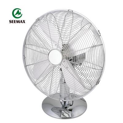 China Portable Swing Desktop Forced Ventilation High Speed Table Fans Small 10 12 16 Inch Desktop Electric Fan for sale