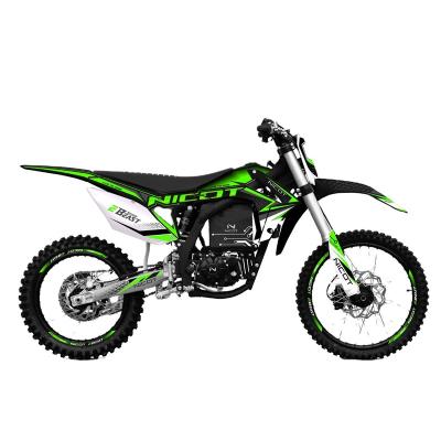 China PP Plastic+Steel Chassis Electric Bike Motocross Nicot eBeast Super Power Dirt Sport Motorcycle For Racing for sale