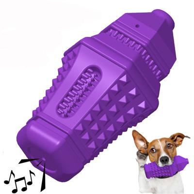 China Stocked Original Patented Headlight Dog Tooth Cleaning Toys Hard Natural Rubber Strong Chew Toy for sale