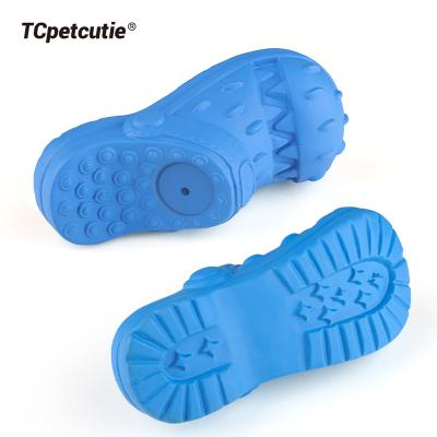 China Wholesale Viable Durable Slipper Pet Toys Pet Teeth Cleaning Toy Rubber Dog Chew Toy for sale